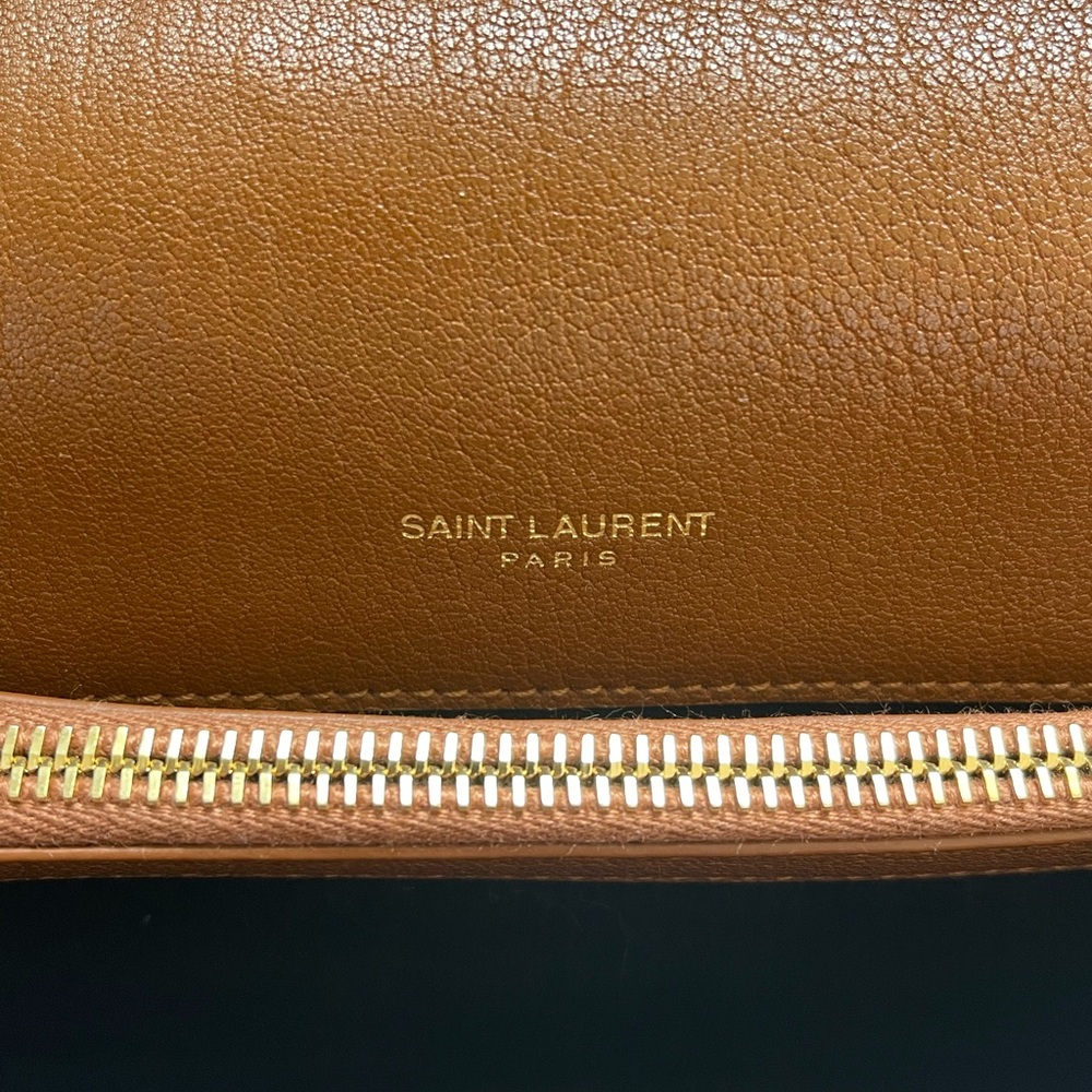 Yves Saint Laurent Medium College in Brick - Picture 10 of 15